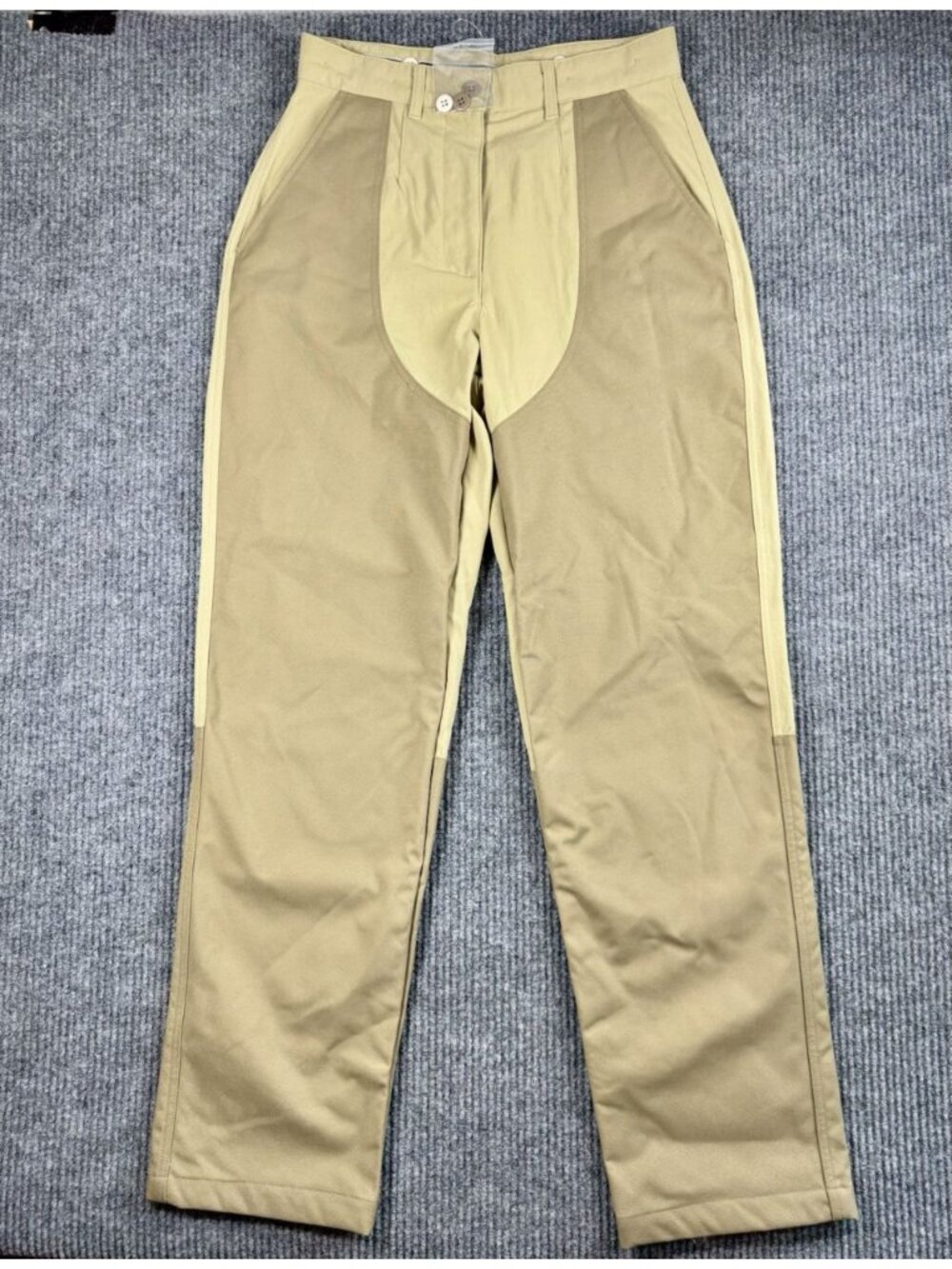 L.L. Bean Upland Briar Pants Womens 10 Tan Hunting Equestrian Brush Vintage NWOT